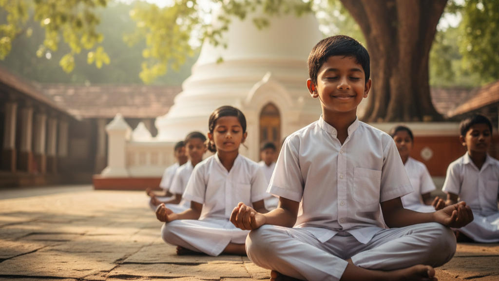 Buddhist Meditation for Children: How Sri Lankan Kids Learn Mindfulness