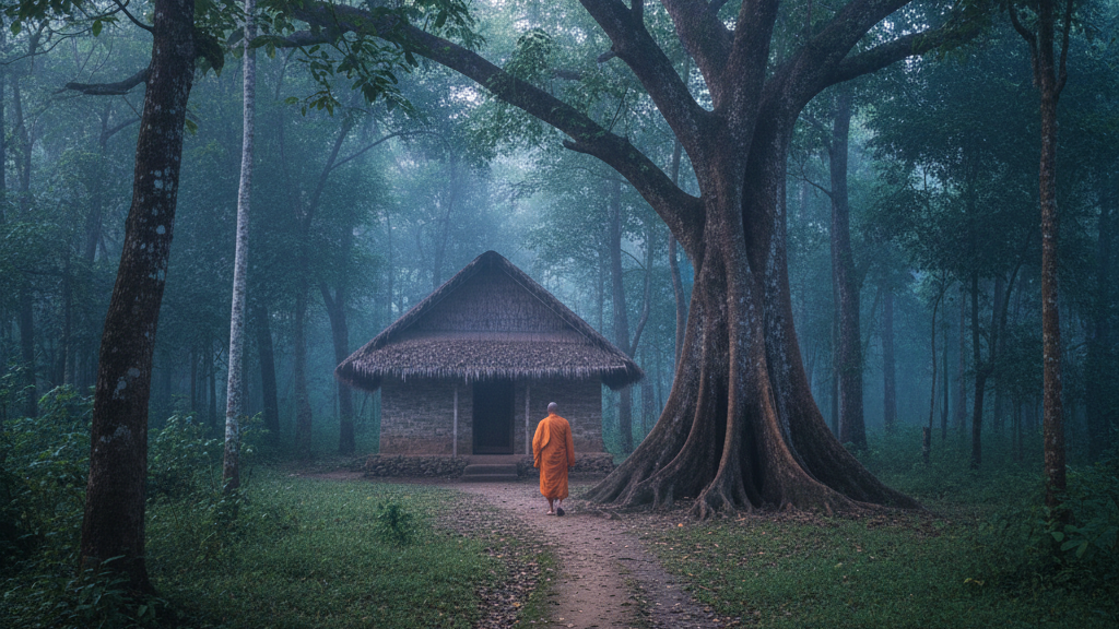 Forest Monastery Meditation: Inside Sri Lanka's Jungle Hermitages