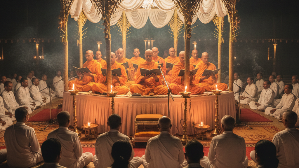 Pirith Chanting: Sri Lanka's Healing Meditation Through Sacred Sound