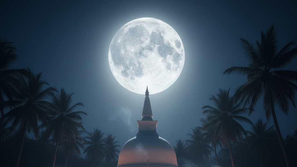 Poya Day Meditation: Sri Lanka's Monthly Full Moon Practice
